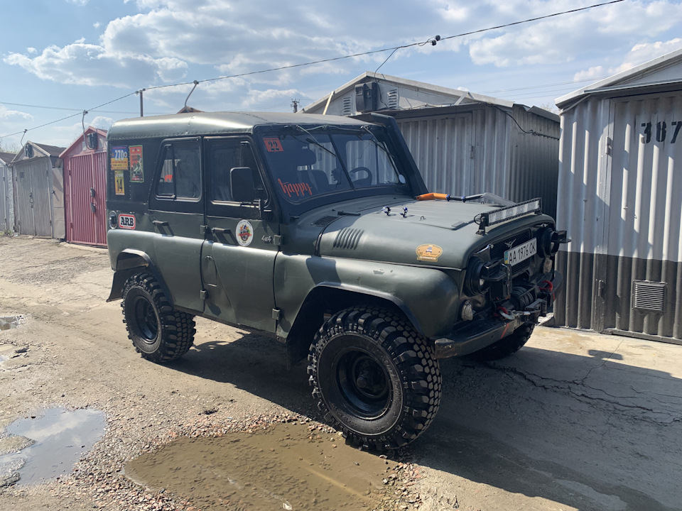 Заміна BF Goodrich AT 35' на Forward Safari 500 33' 1