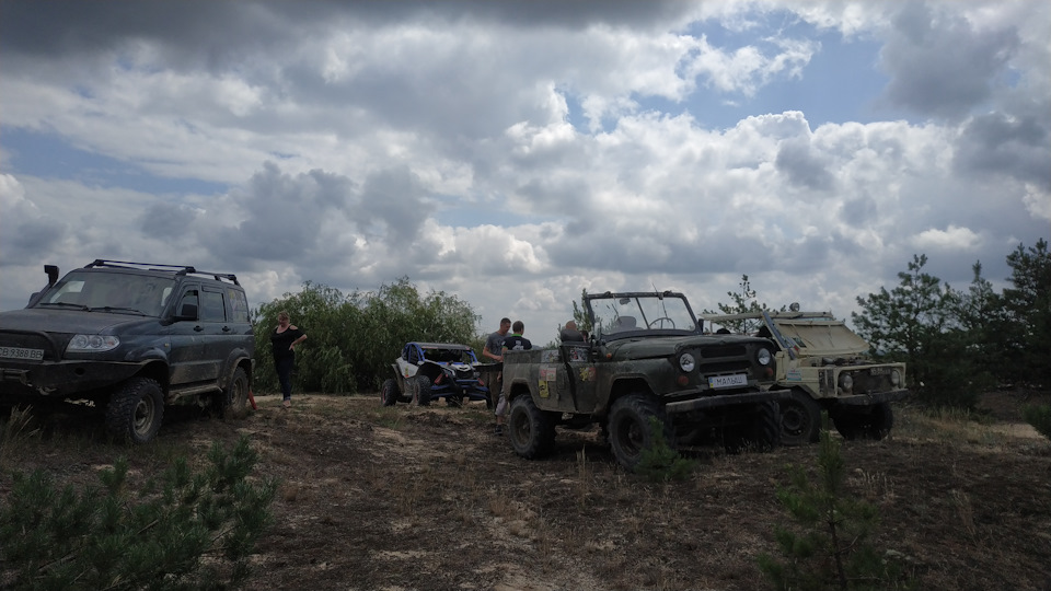 Чекатуха в пошуках моря 2019, 100+ км бездоріжжям на УАЗ 469, ЛуаЗ, УАЗ Патріот і Maverick x3 4