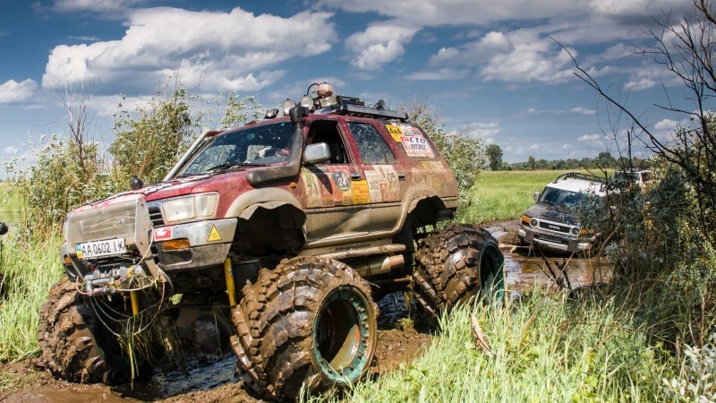 Toyota 4Runner Тойота+ГАЗ66=Бомба 1