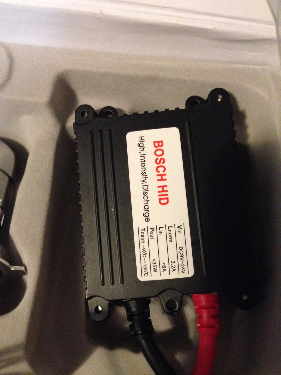 Біксенон BOSCH HID (6000k) + діодні лампочки в підсвічування 3