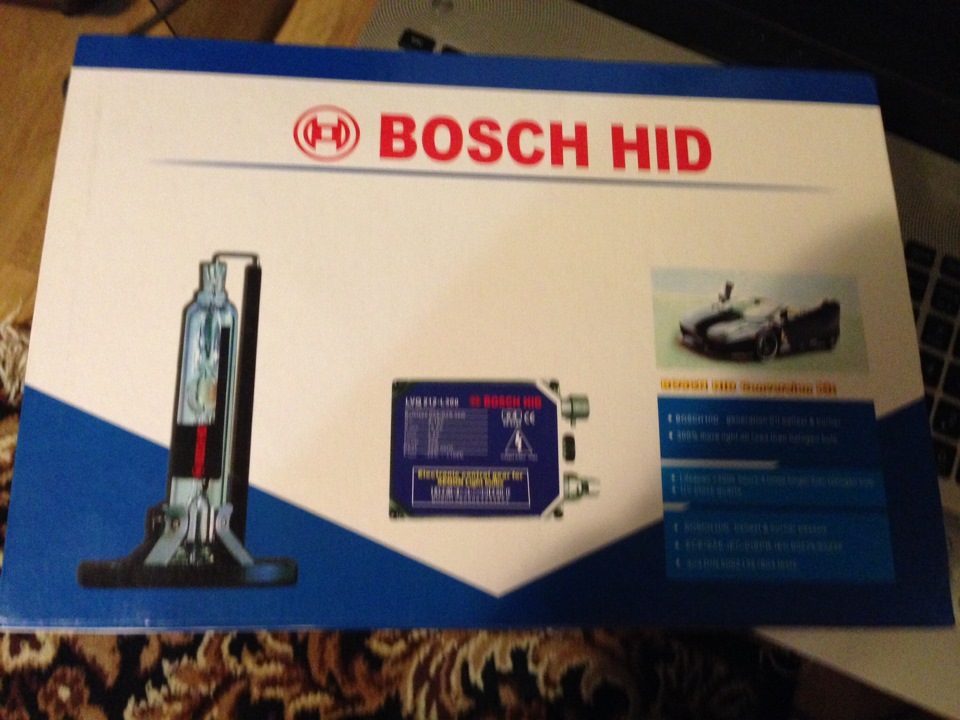 Біксенон BOSCH HID (6000k) + діодні лампочки в підсвічування 1