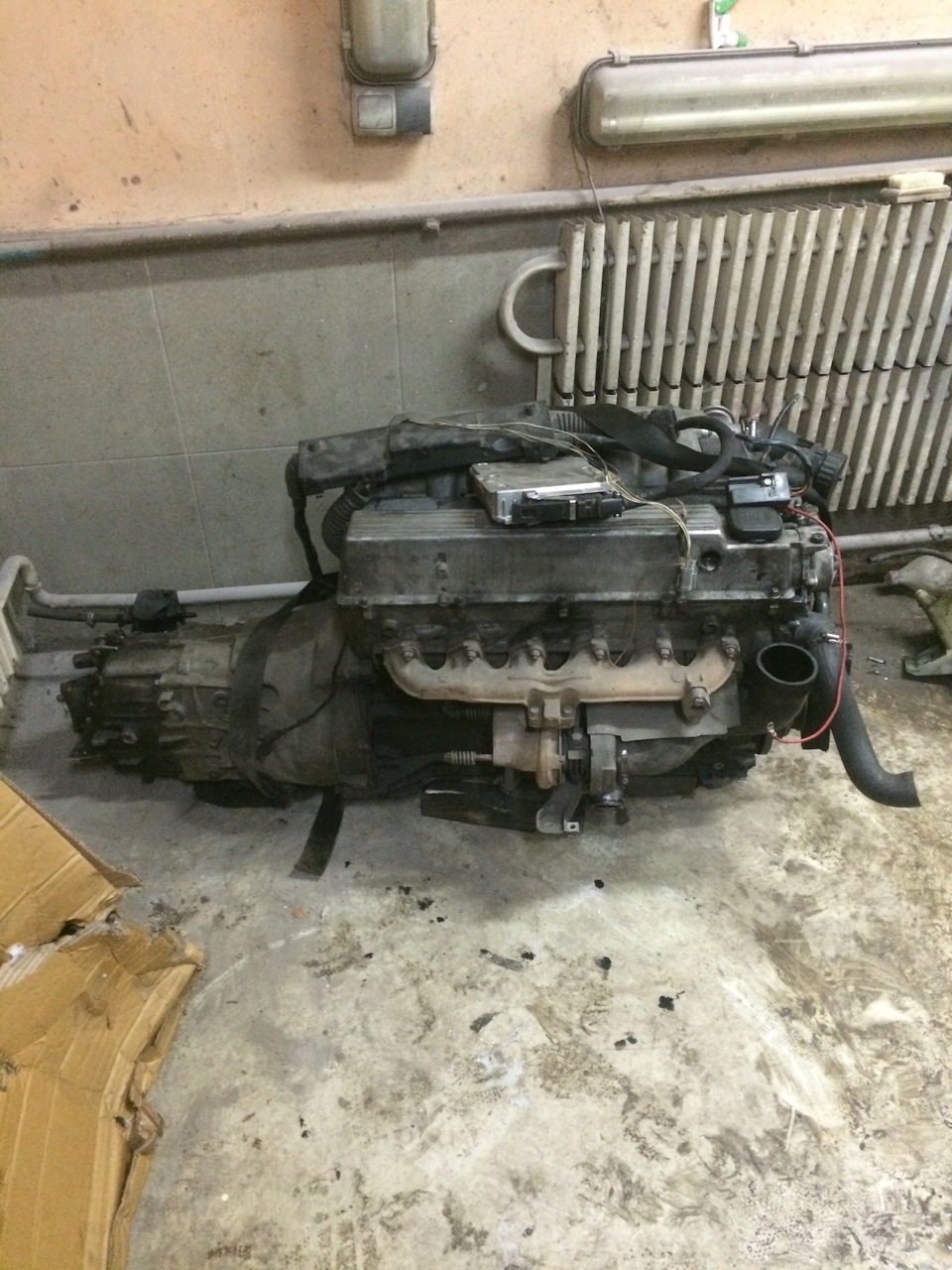 Свап BMW 2.5 дизель М-51 2