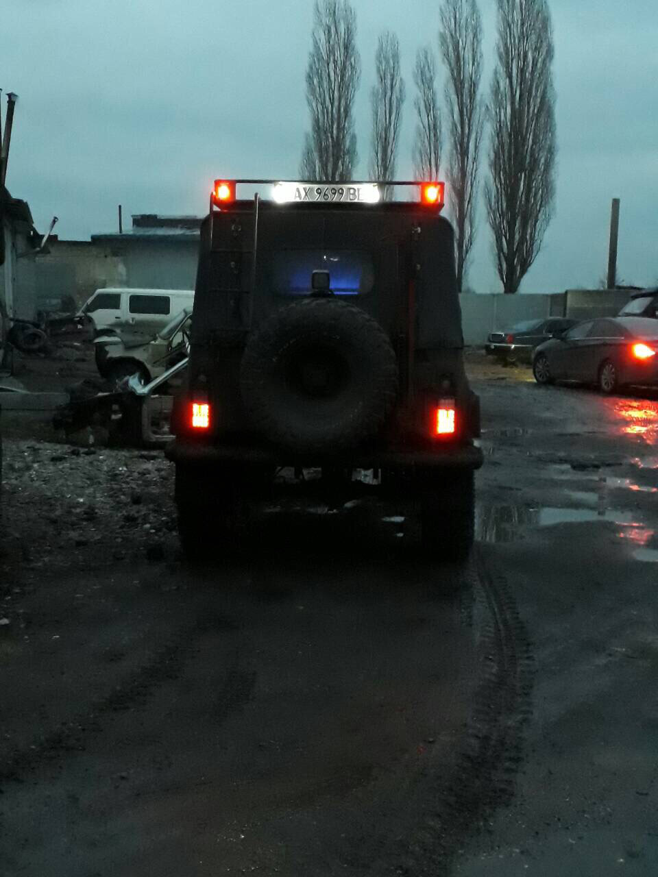 Встановив LED ліхтарі 4