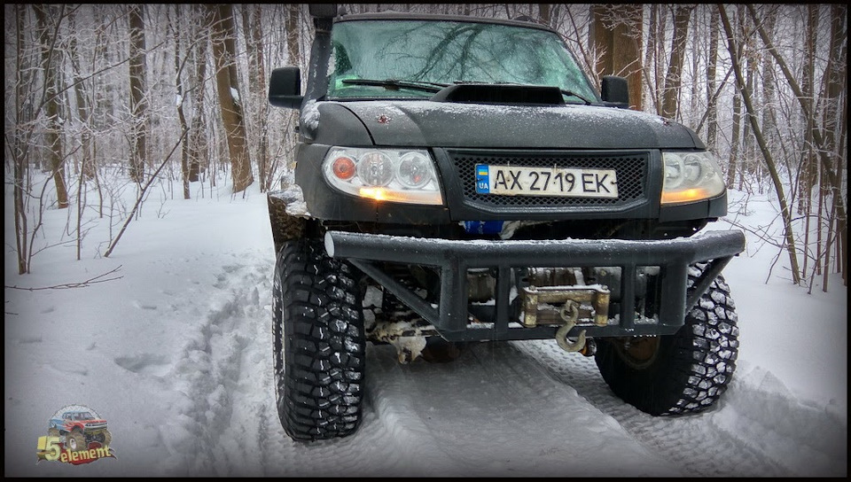 На УАЗі Патріоті в Нар'ян Мар ... Один за всіх, і всі за одного. 2