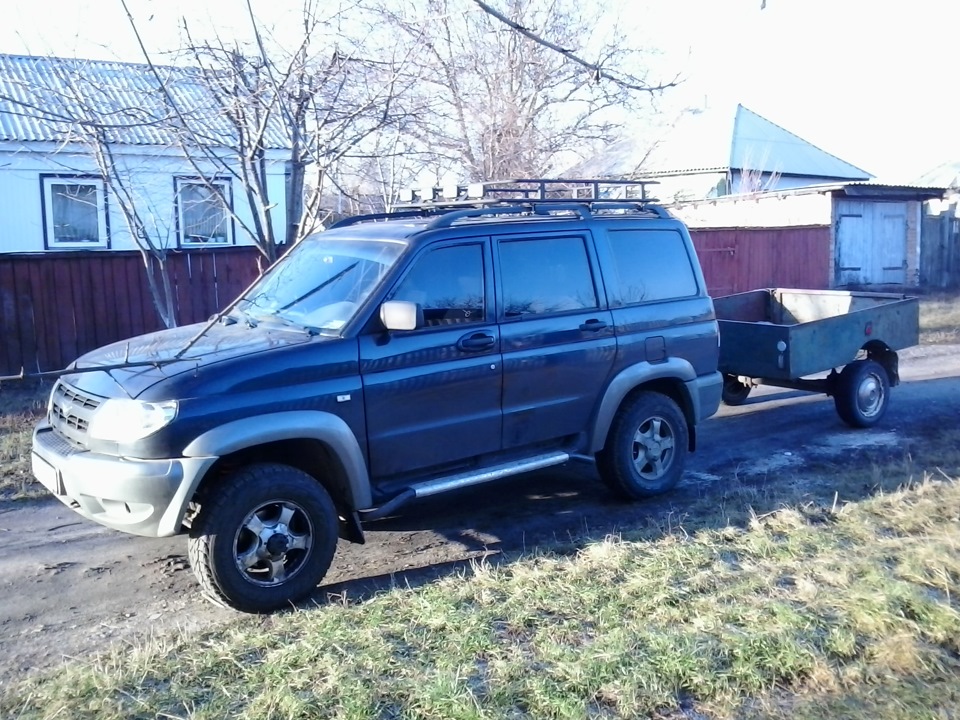 Перший виїзд з причепом 1