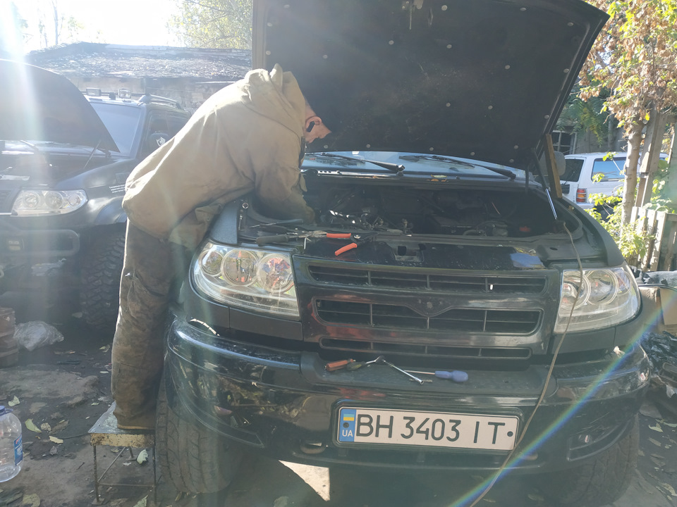 Встановлення двигуна пічки від nissan terrano 2, замість штатного 1