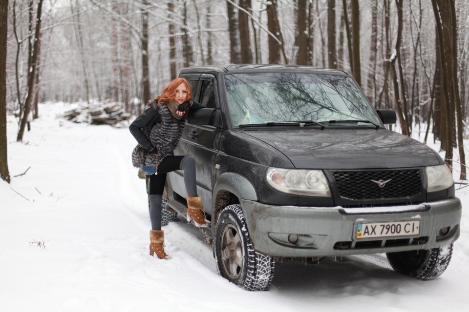 Зима-краса-машина вітчизняного концерну))) УАЗ PICK UP 4