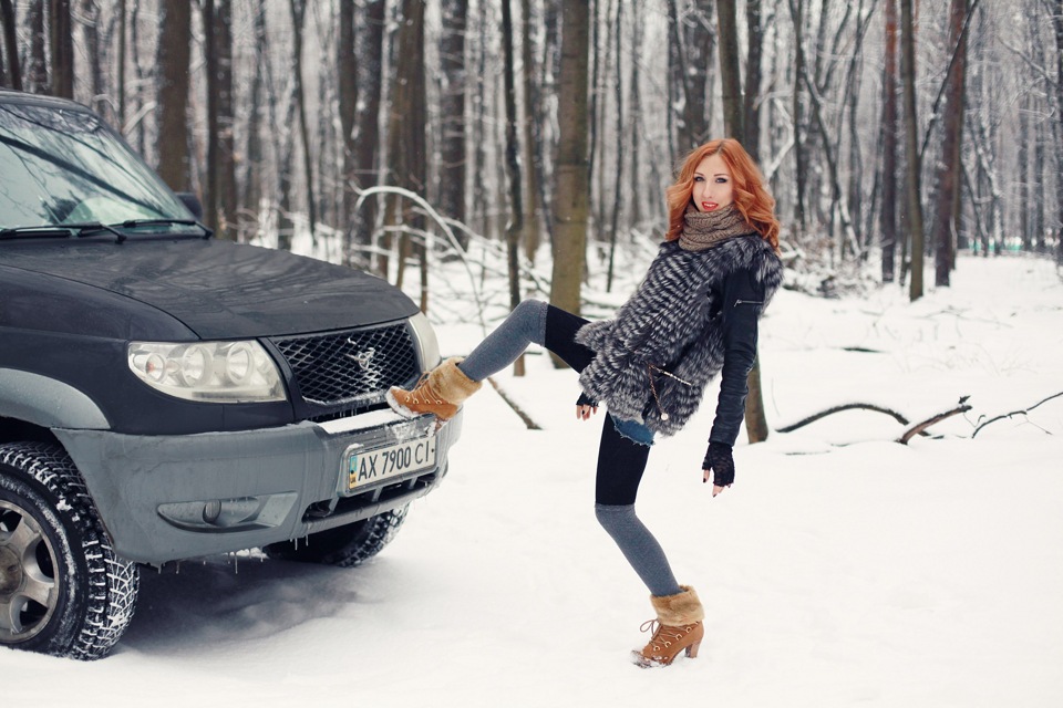 Зима-краса-машина вітчизняного концерну))) УАЗ PICK UP 2
