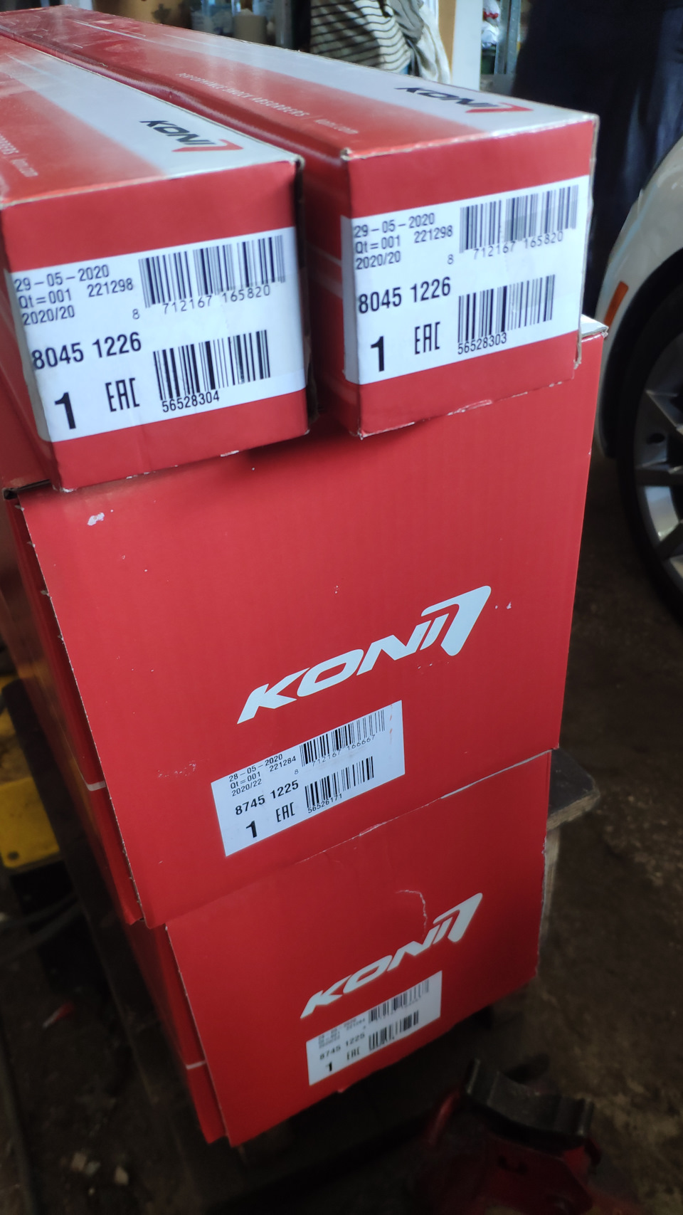 Погана ідея - Koni Special Active + Eibach pro kit - VW Beetle 5С 1