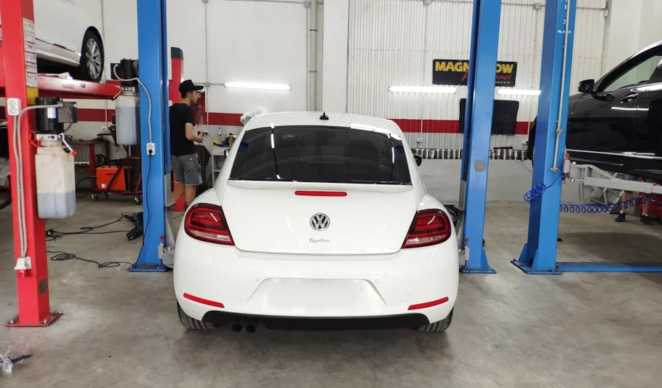 Тюнінг вихлопу - VW Beetle 5С