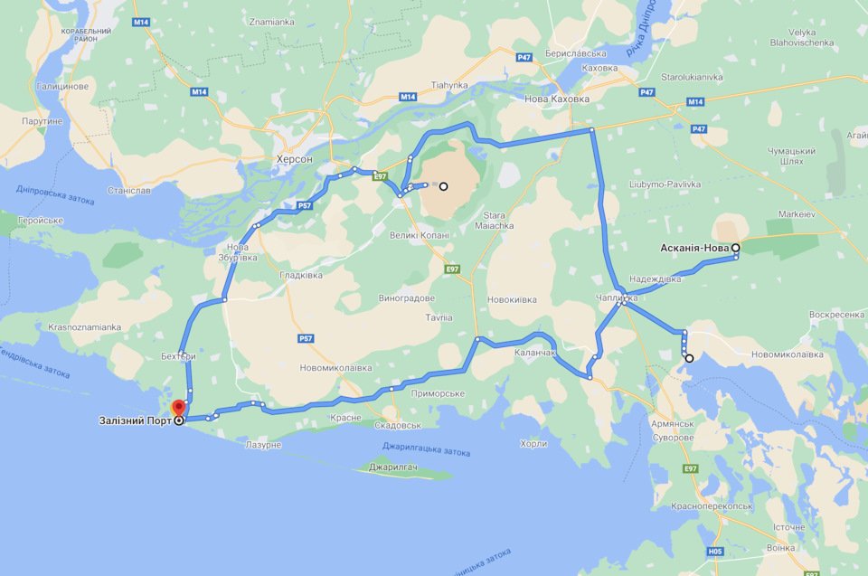 3220 кілометрів на Південь України ч.2: Одеса - Залізний Порт - Рожеве Озеро - Асканія-Нова - Олешківські піски 4