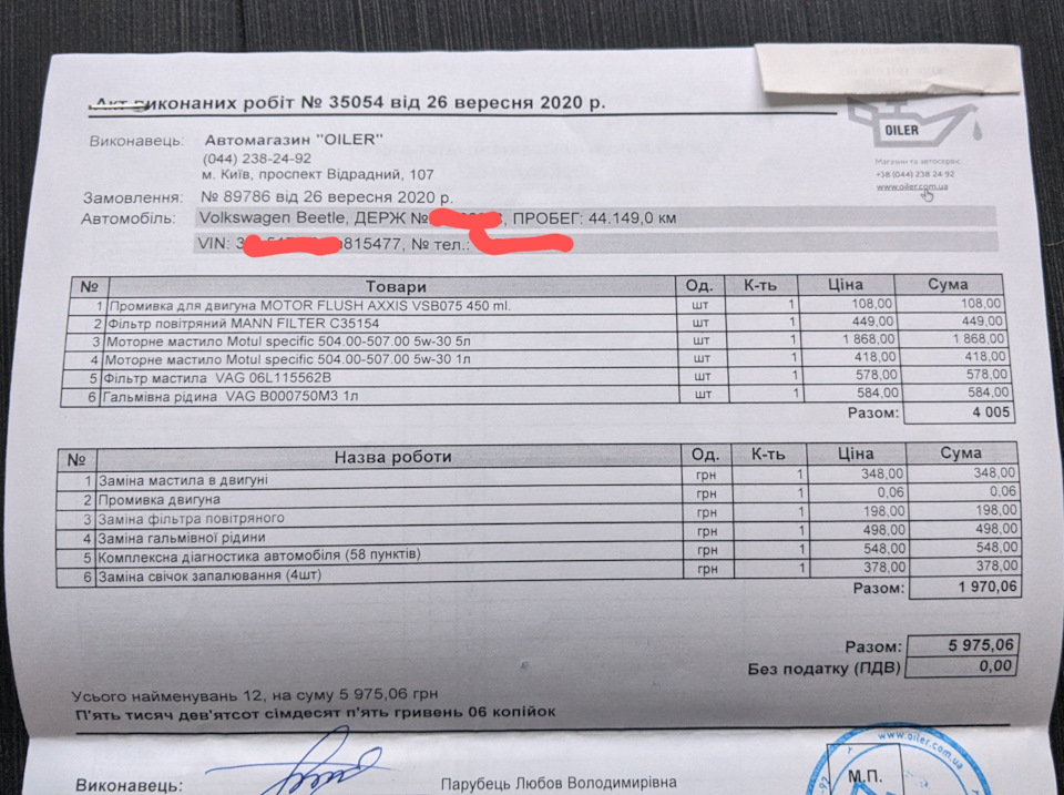 Друге ТО 26.09.2020 1