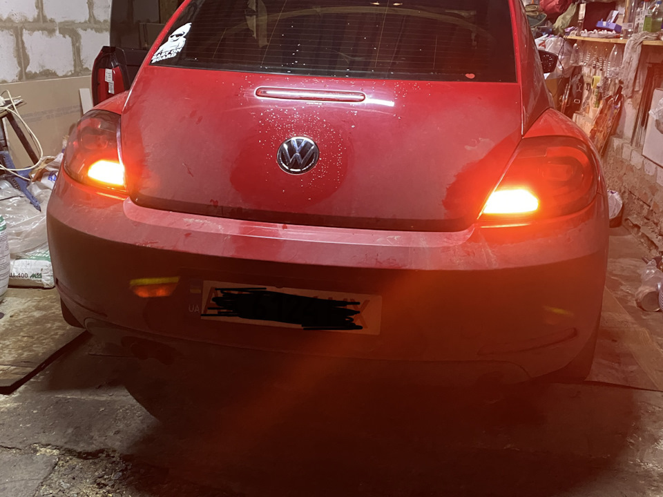 Жовті повороти на Beetle usa 2