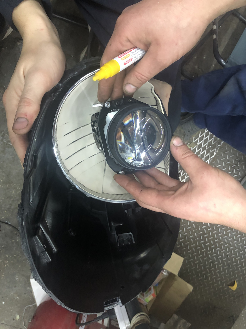 BI LED оптика 3