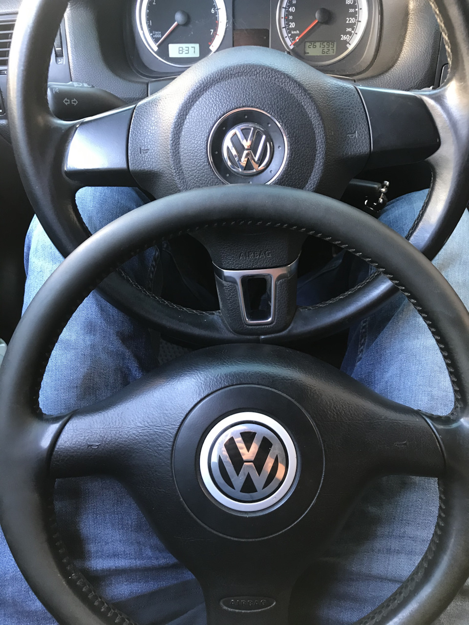 Поставив кермо з Jetta 2