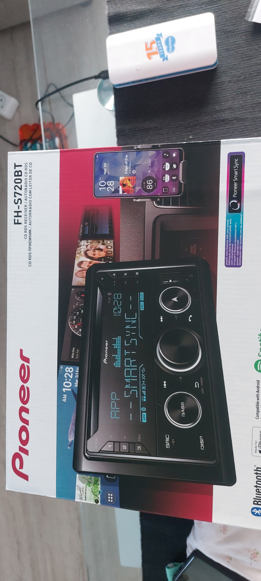 Автомагнітола Pioneer FN-S720BT. 4