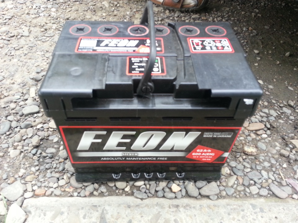 FEON SILVER 6СТ-62 А2 600A 2