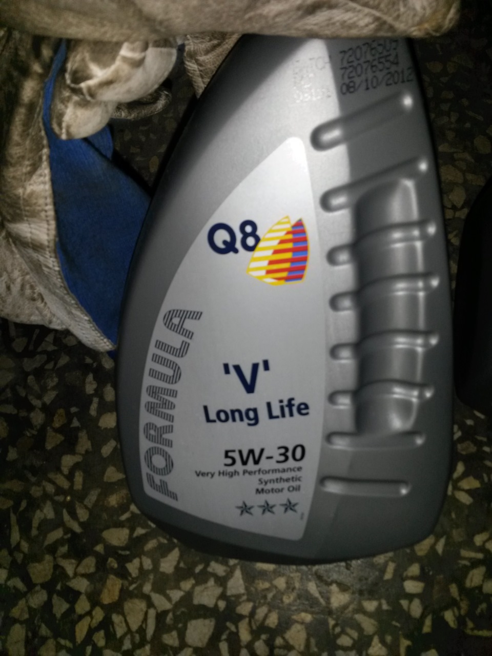Обкатка закінчена.Такі Q8 Formula V Long Life 5W-30 2