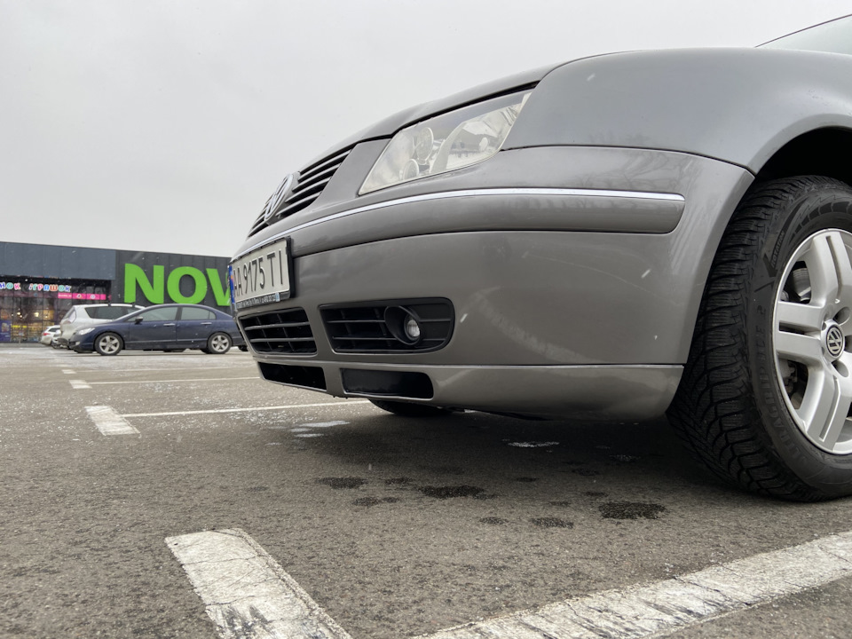 Губа V6(vr6) у колір та спойлер Oettinger 4