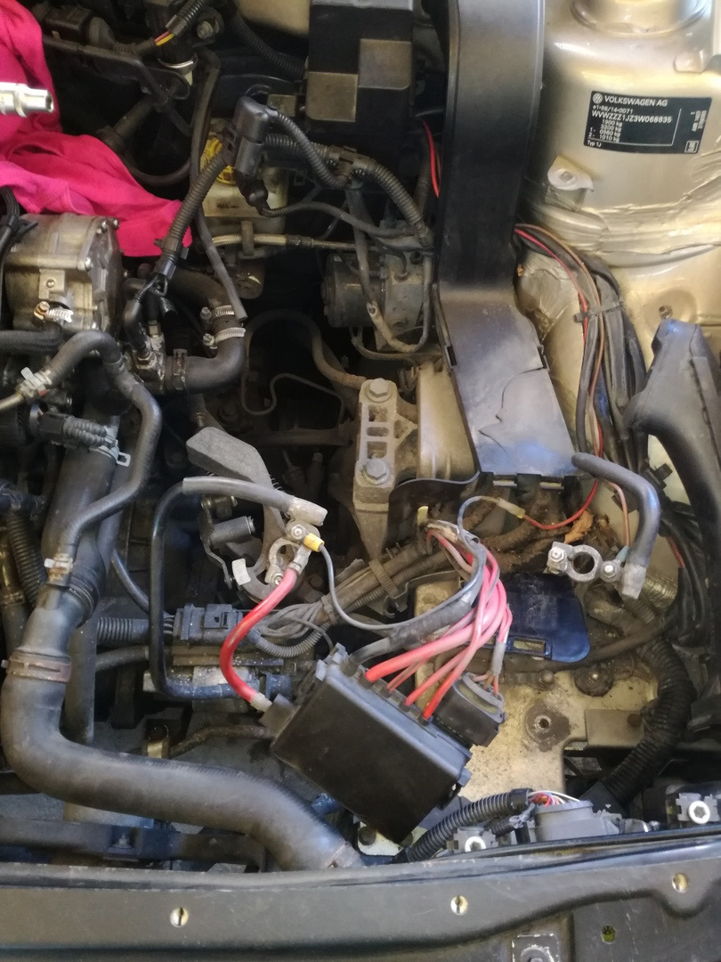 Зміна зчеплення 1.9tdi 1