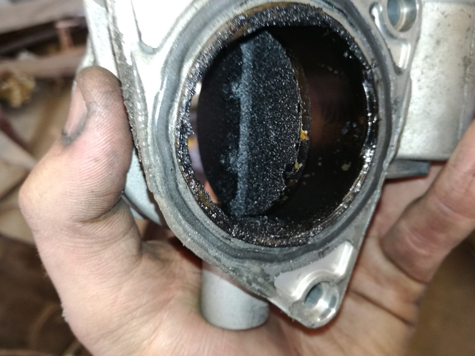 Засраний EGR. Очищення. Наслідки 3