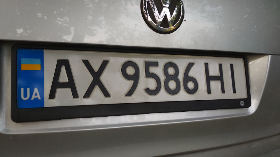 Рамка номера vw(оригінал)- чи потрібна? 4
