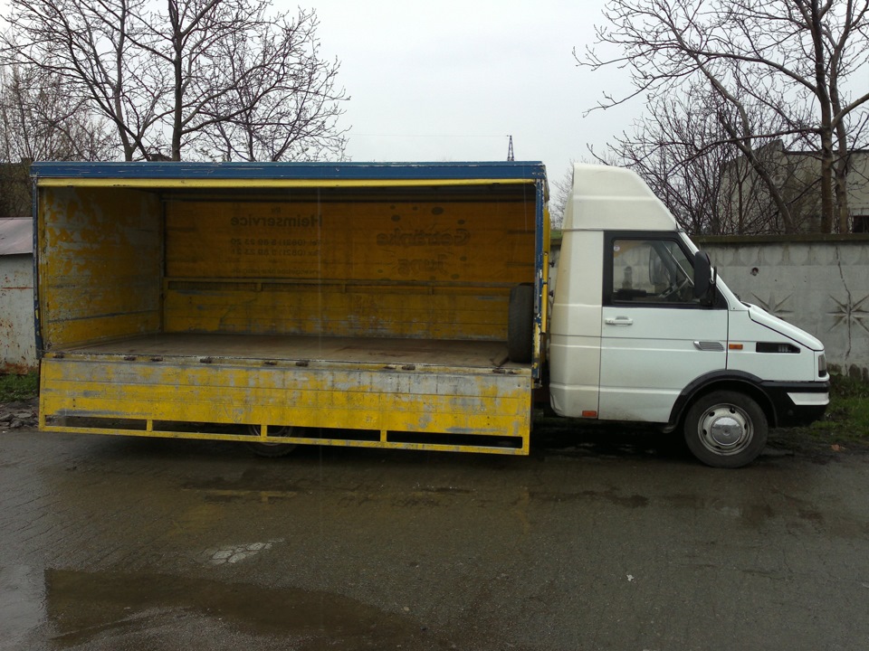 Подушки на Iveco. 1