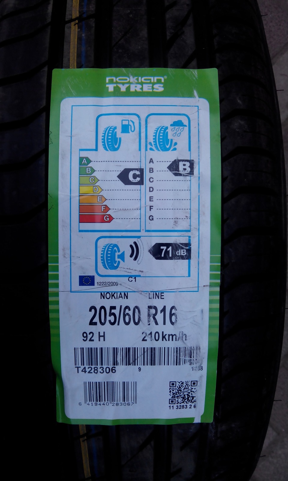 Диски Sima R16 & Nokian Line 205/60 2