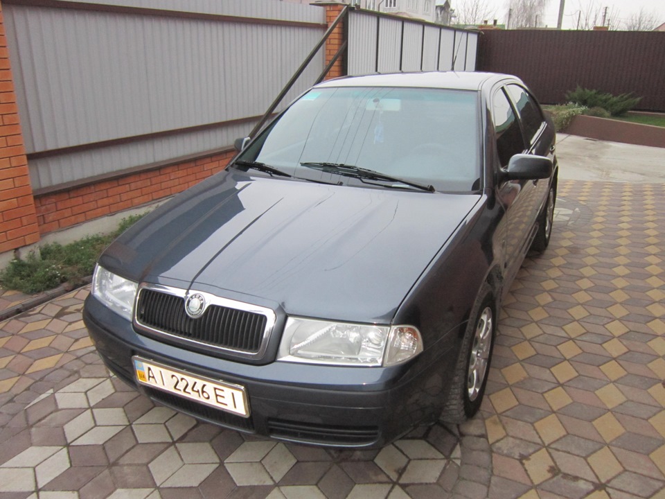 Ось моя нова машина Skoda Octavia 1