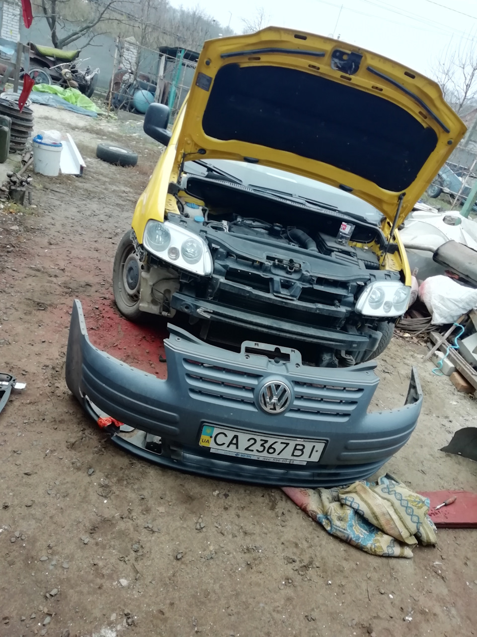 Розбив бампер. 2