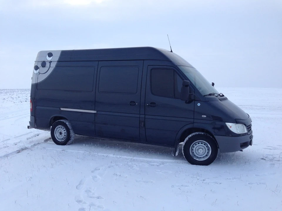 Моя нова машина Mercedes Sprinter 313 CDI Sprintshift
