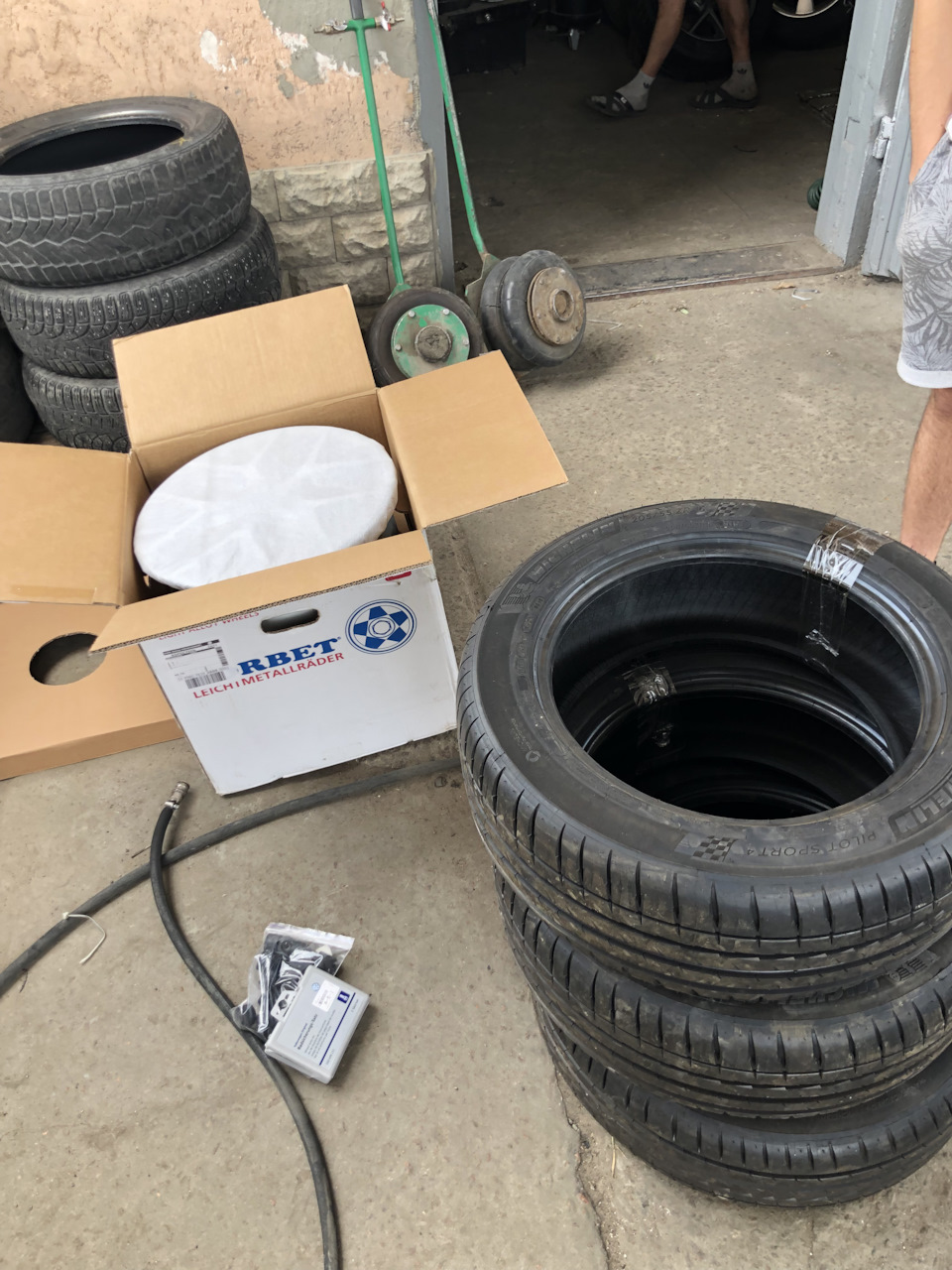Те, що робить 50% виду машині. Диски Borbet, Гума Michelin 2