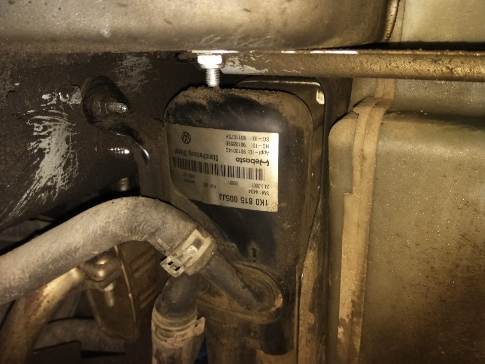 267000 km Ремонт Webasto Thermo Top V 2