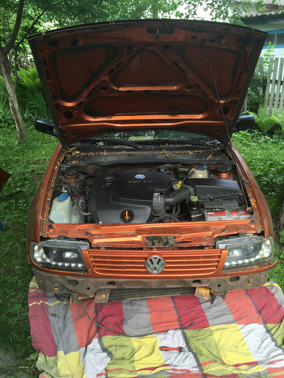 Рестайлінг морди. Перехід на морду від Seat Cordoba. 3