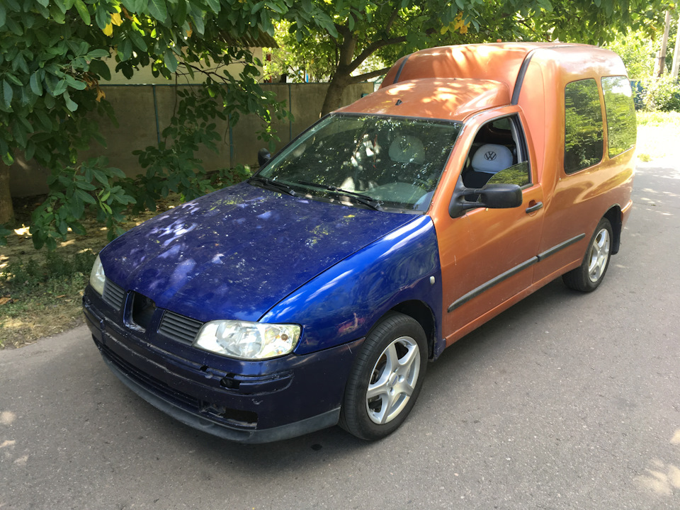 Рестайлінг морди. Перехід на морду від Seat Cordoba. 2