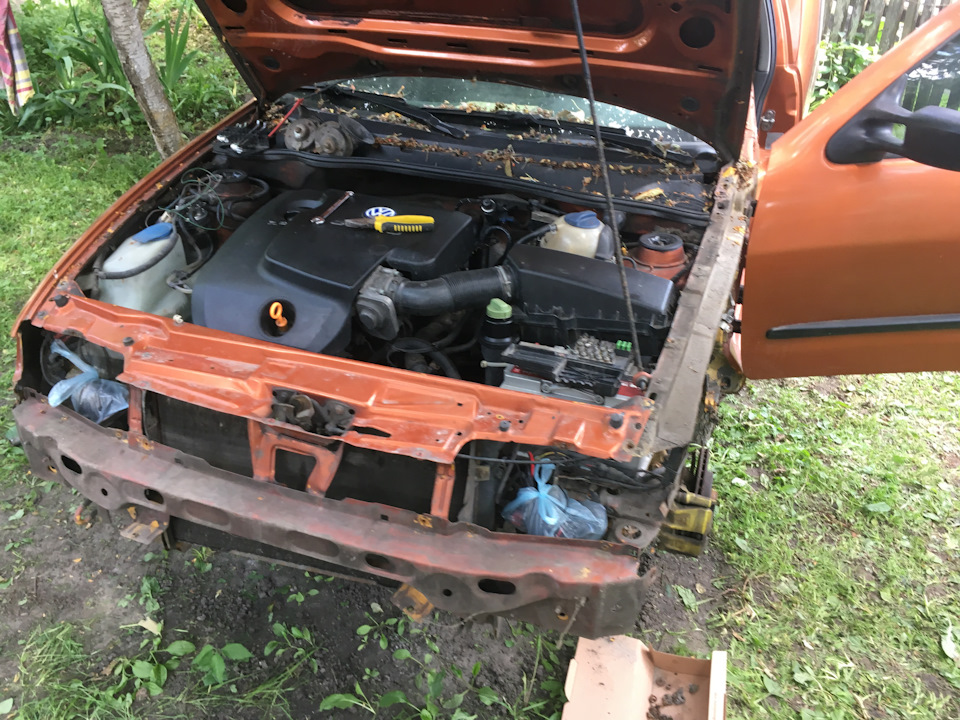 Рестайлінг морди. Перехід на морду від Seat Cordoba. 4