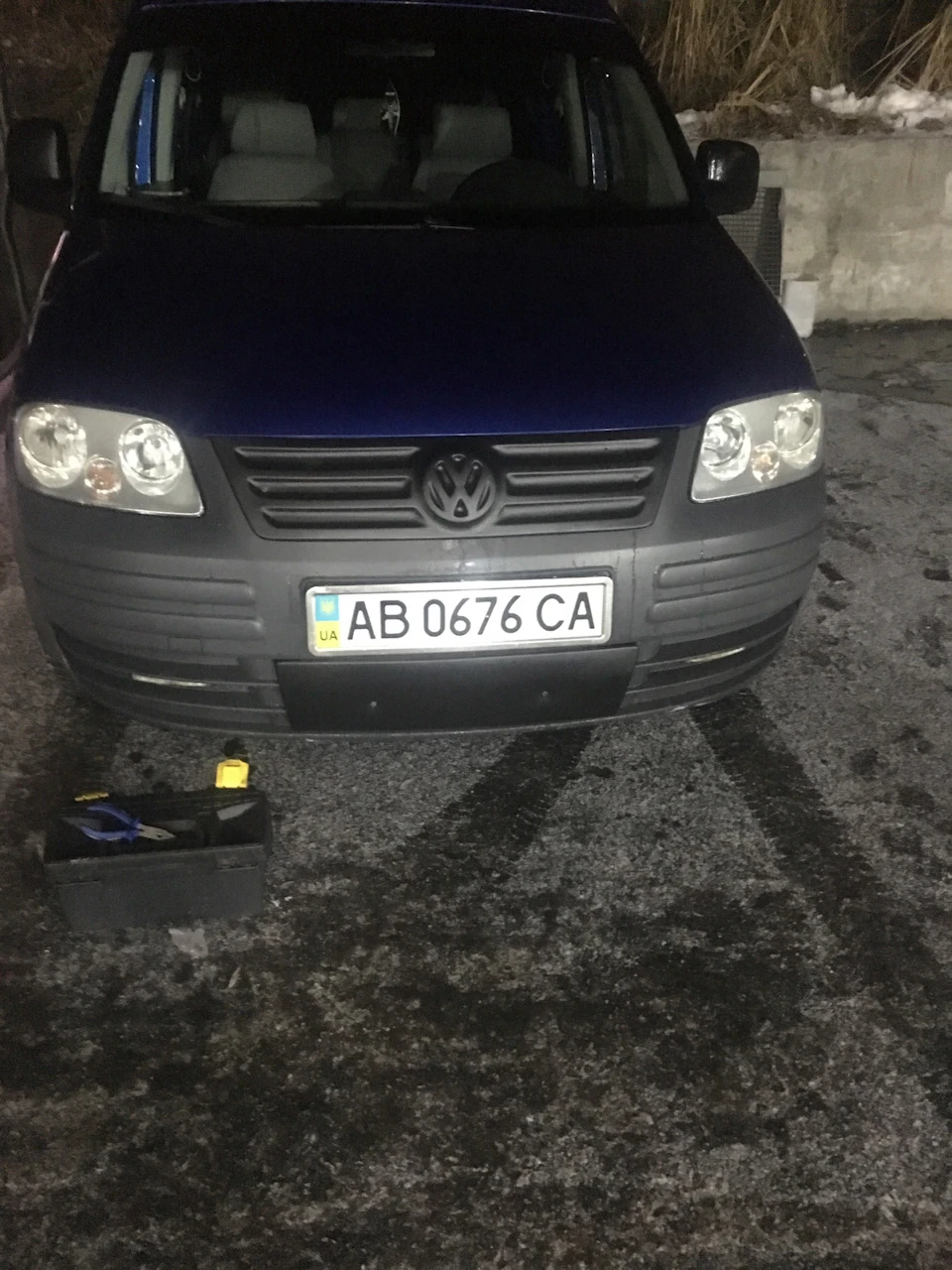 Зимові накладки на бампер.