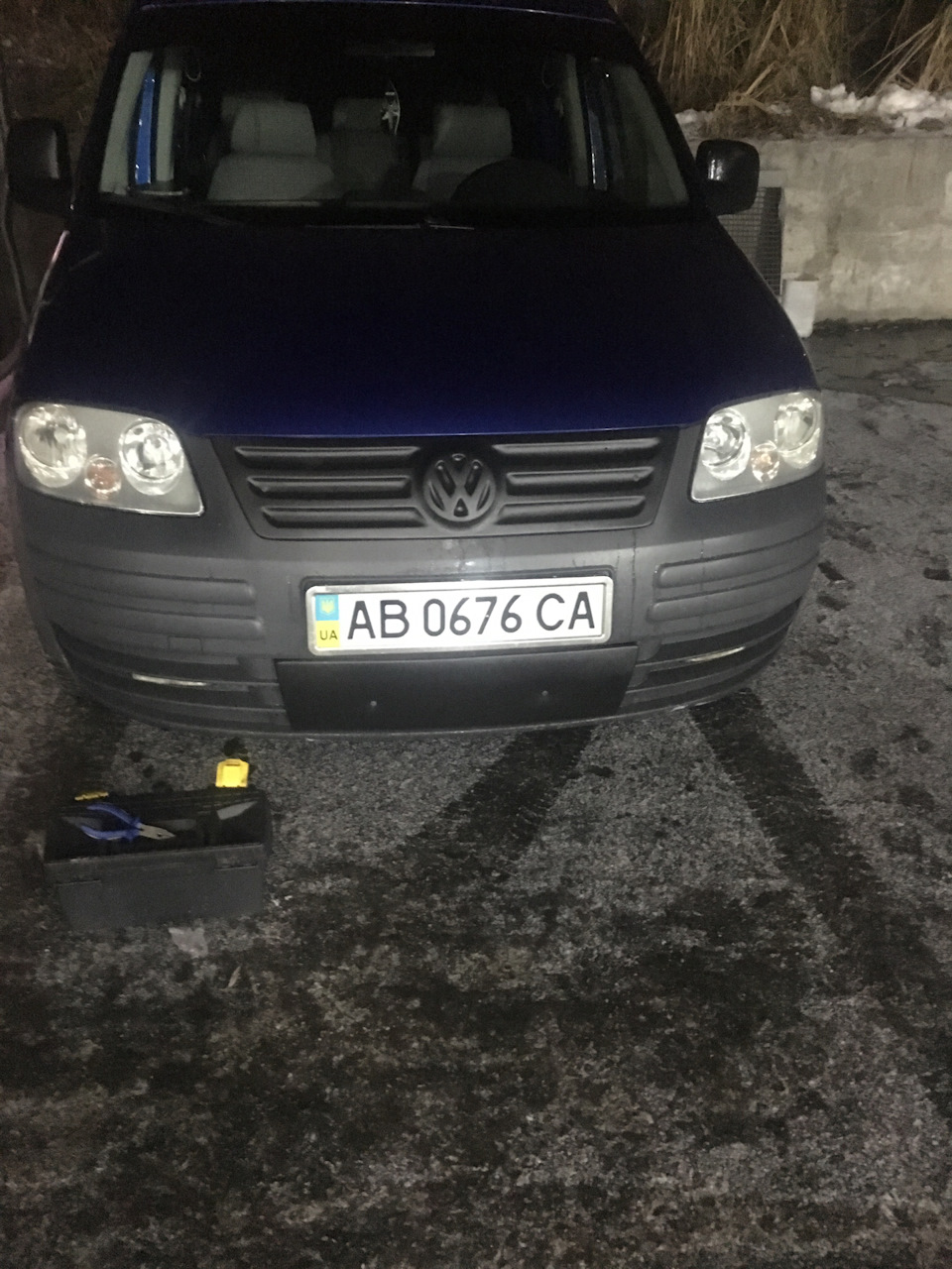 Зимові накладки на бампер. 1