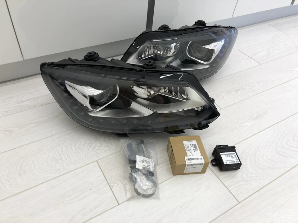 Bi-xenon Caddy трохи докладніше