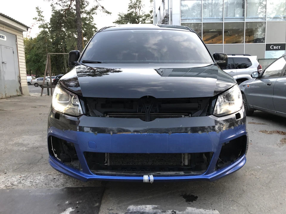 Caddy R-line повільно, але впевнено