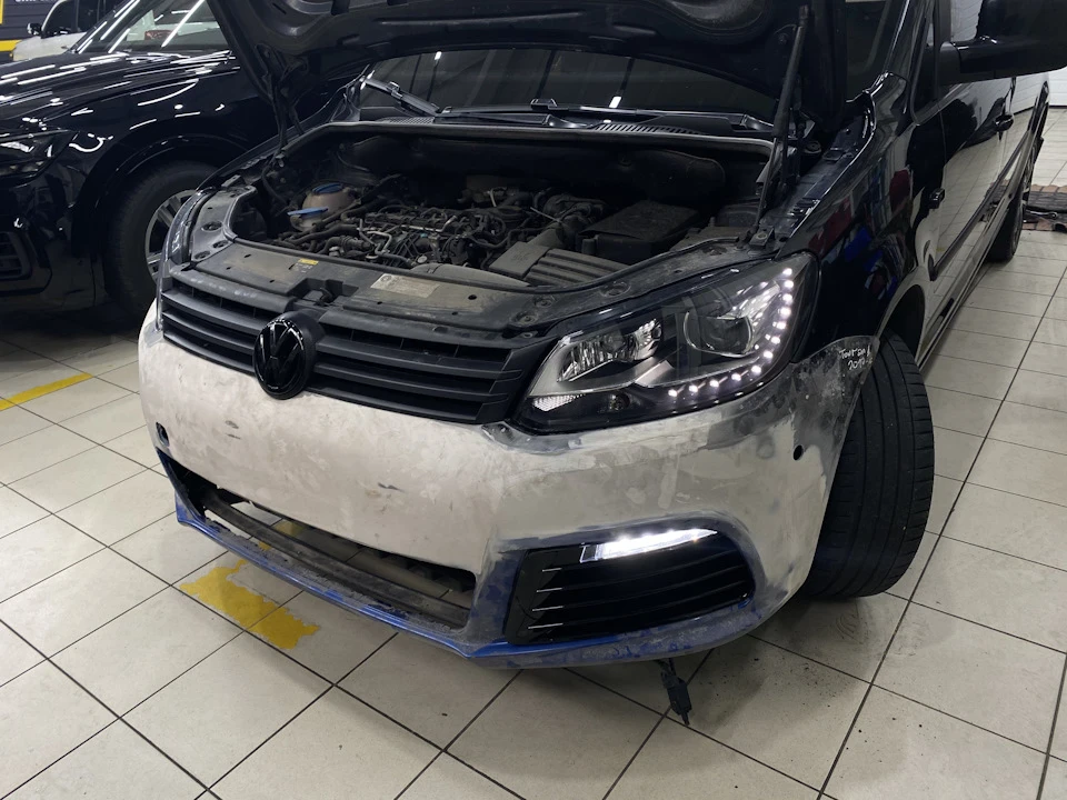 Caddy R-line ДУЖЕ повільно, але впевнено