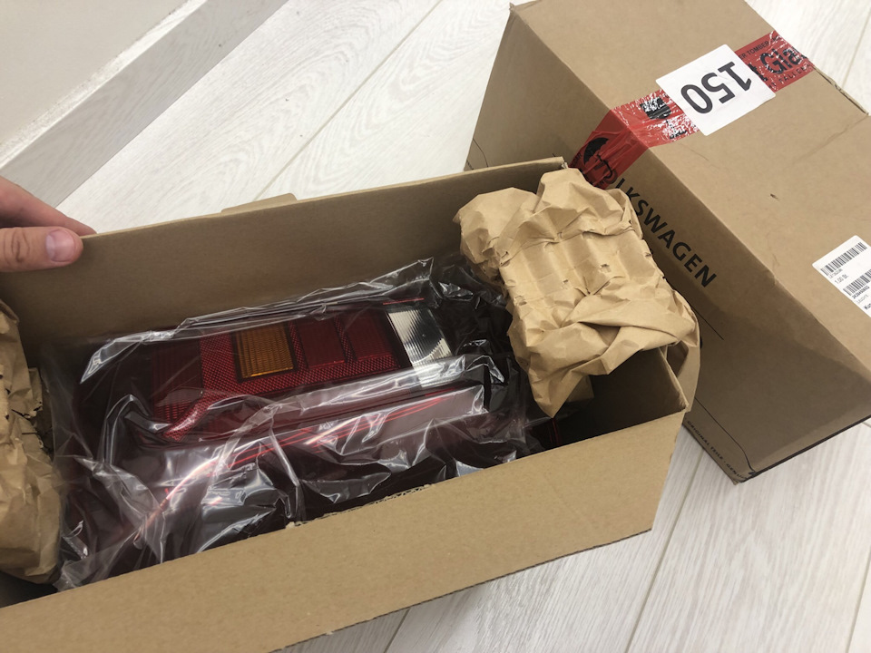 Задні ліхтарі smoke Caddy 4