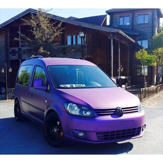VW Caddy Plastidip 1