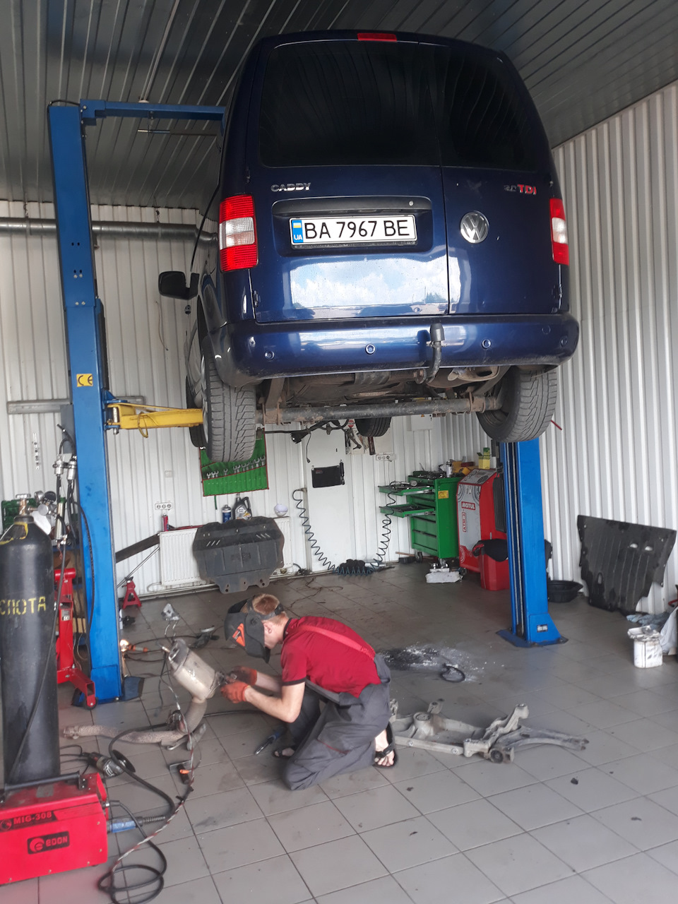 Видалення каталізатора та заглушка EGR 1