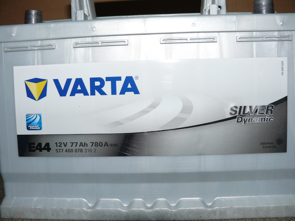 #38 Ну от і АКБ під заміну; зустрічайте VARTA Silver Dynamic 12V 77Ah 780A 577400078 5