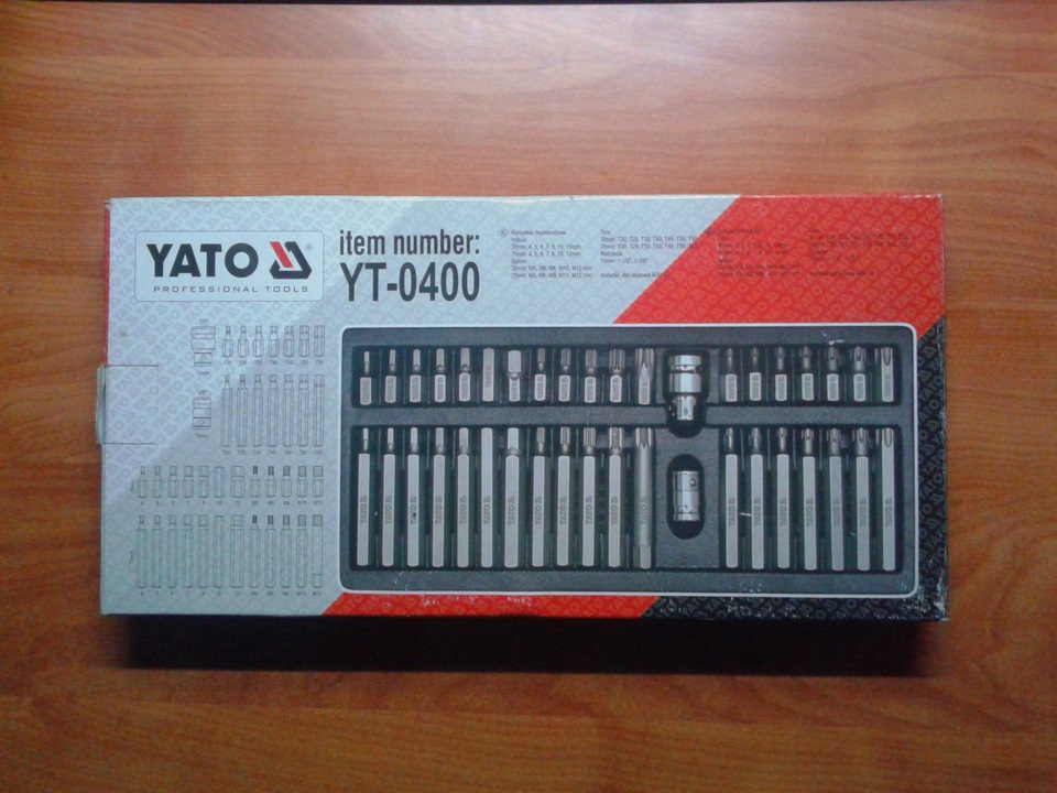 Набір біт YATO 1