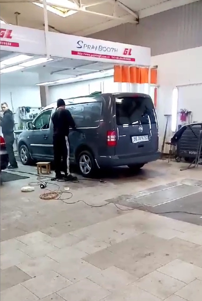 Полірування та рихтування кузова. 1