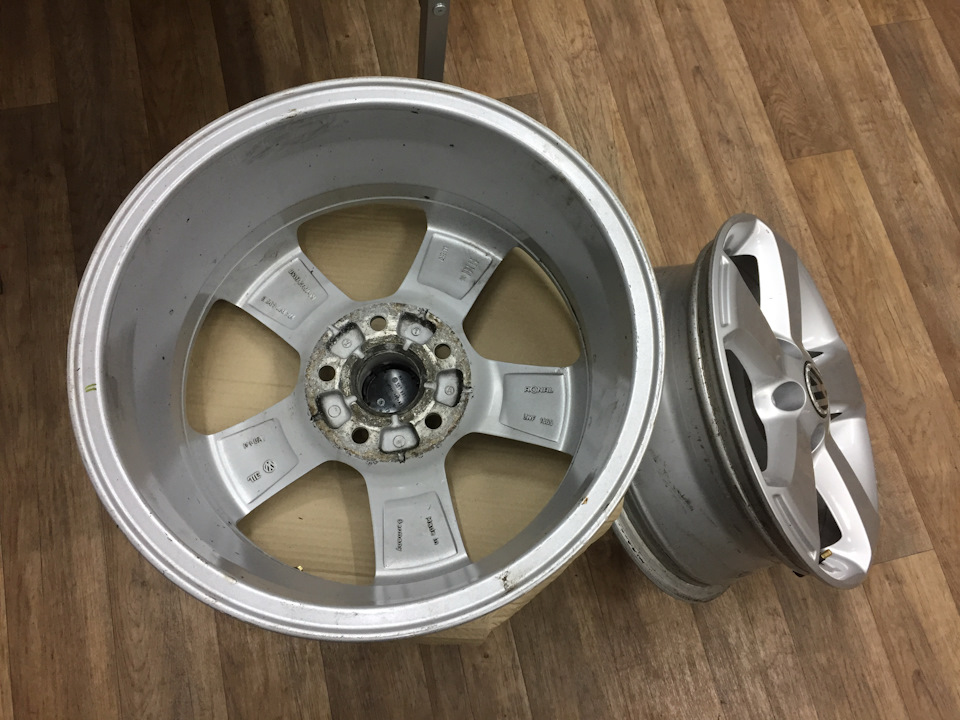 Літні диски VAG Sima Brillantsilber R16 3