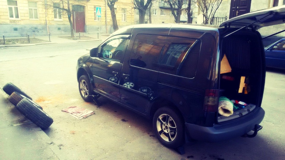Доробка дисків, і перевзуття на льотні колеса) 3
