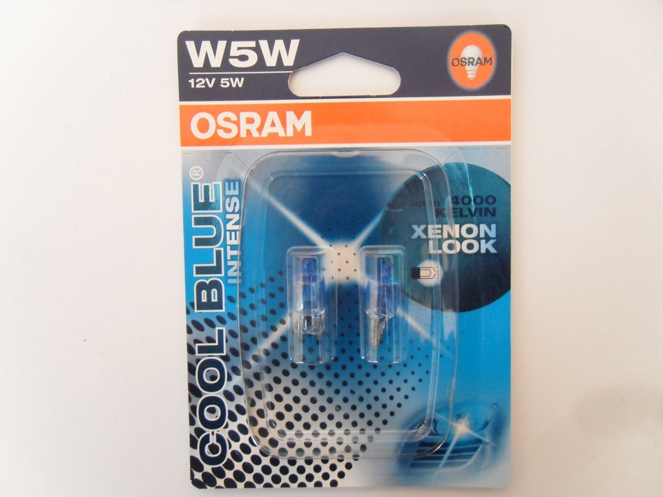 Лампочки OSRAM COOL BLUE 2
